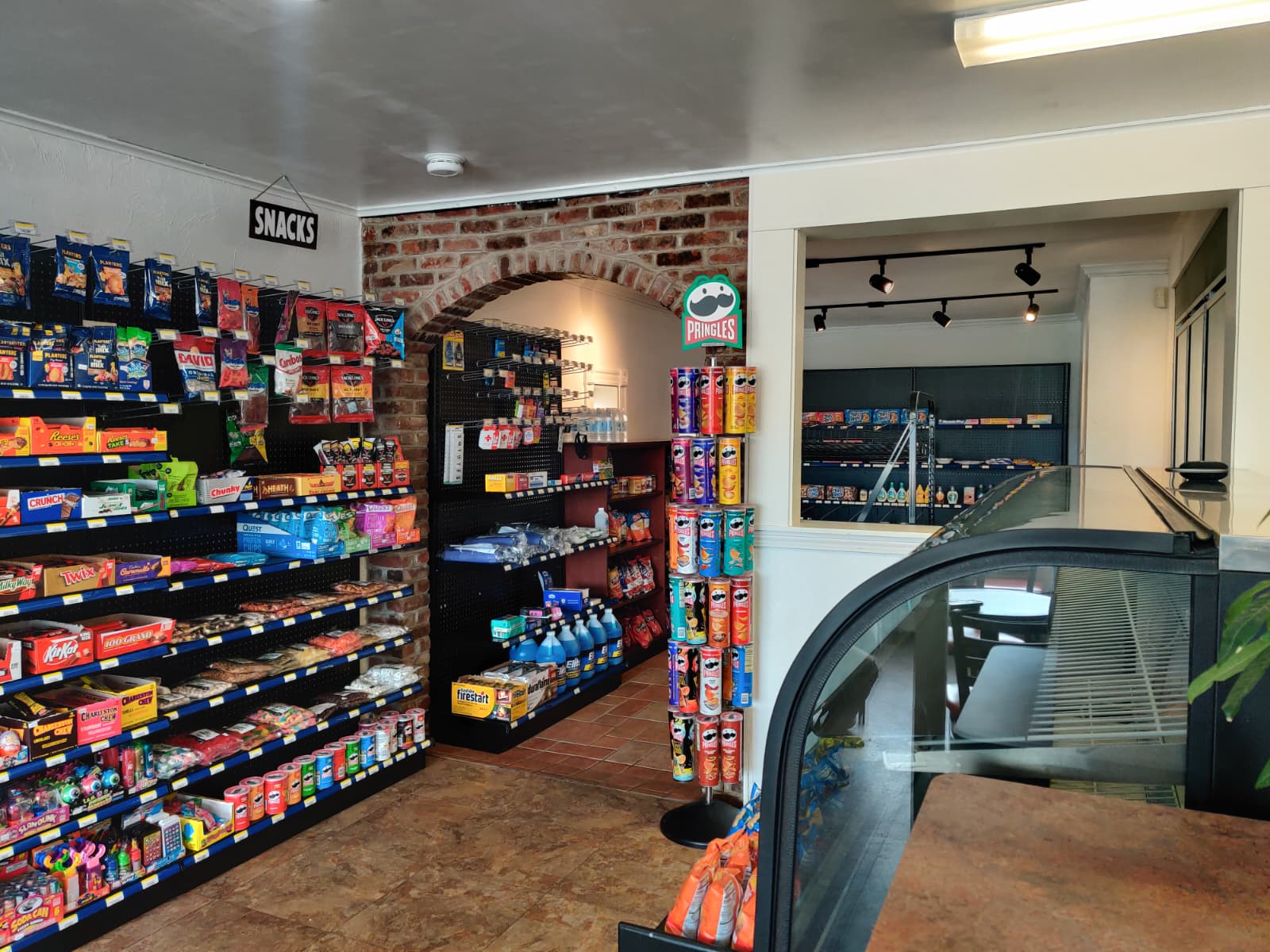 Candy and snack aisle at Maui's